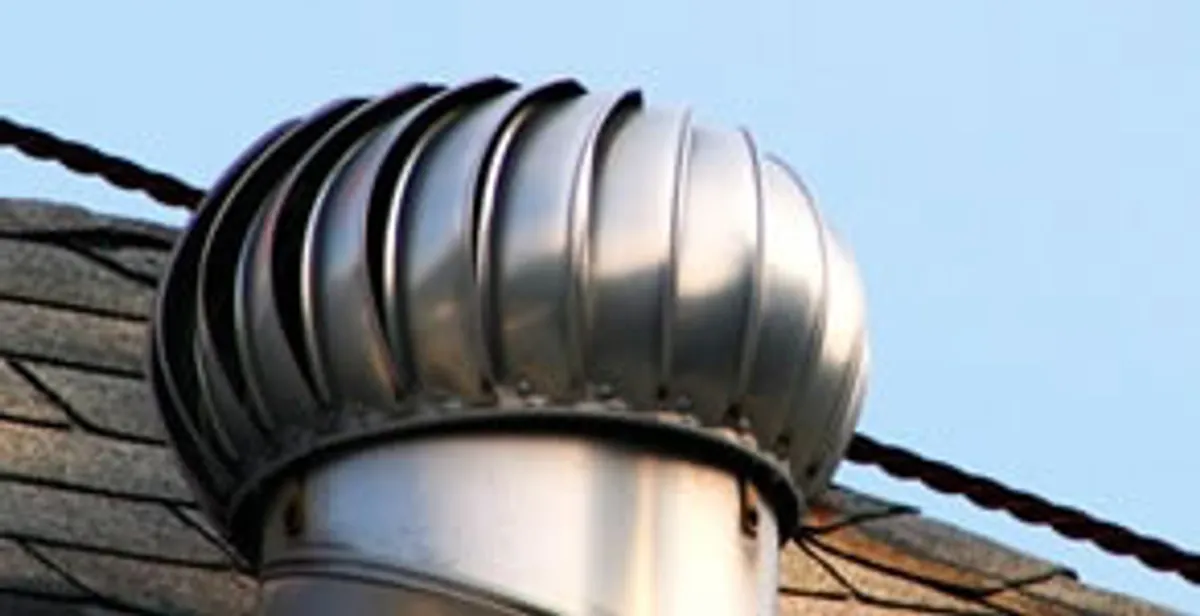 attic fan installation services with professionally installed roof ventilation unit in Mountain View, CA