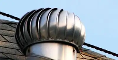 attic fan installation services with professionally installed roof ventilation unit in Mountain View, CA