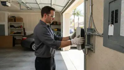 Electrician installing a Level 2 EV charger with a dedicated circuit in Mountain View, CA