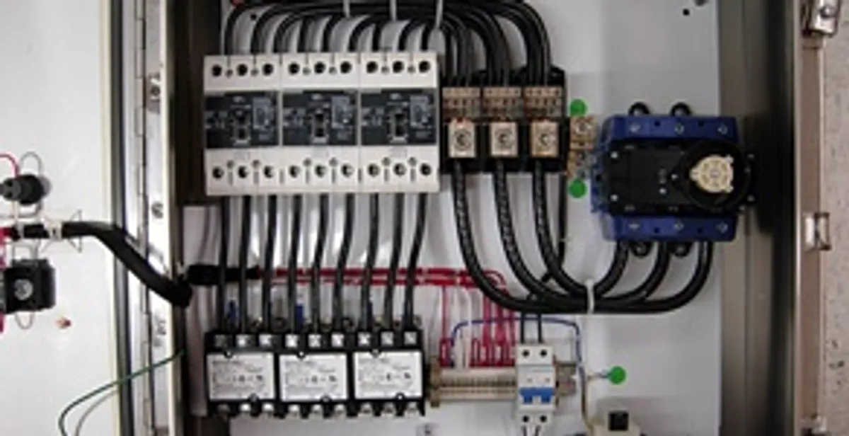 Electrical panel installation with organized circuit breakers and wiring in Mountain View, CA