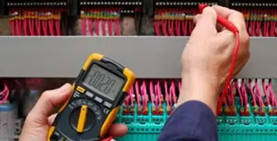 electrical service showing professional testing and troubleshooting of electrical panel by licensed electricians in Mountain View, CA