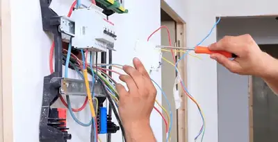 electrician services performing residential electrical panel wiring in Mountain View, CA