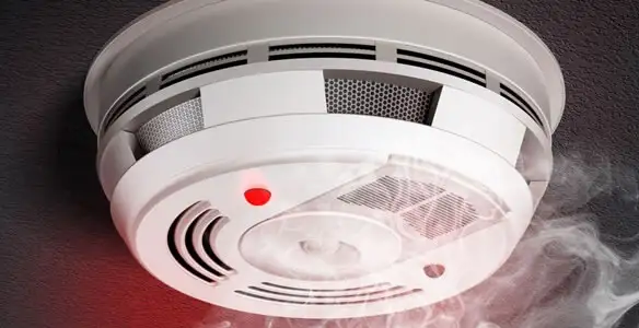 Installed smoke detector providing reliable fire detection in Mountain View, CA