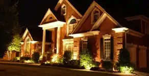 landscape lighting installation services enhancing residential exterior lighting in Mountain View, CA