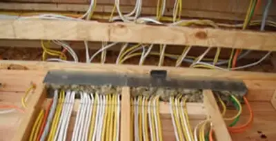 new construction wiring services with organized electrical rough-in performed by licensed electricians in Mountain View, CA