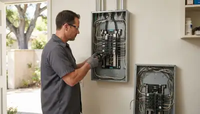 Electrical panel upgrade for an older home in Mountain View, CA