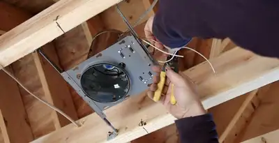 Professional recessed lighting installation with electrical wiring by licensed electricians in Mountain View, CA