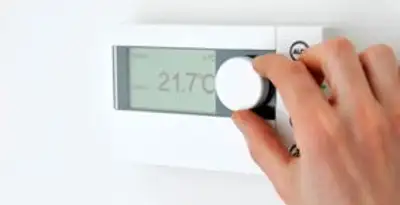 Thermostat installation service with professional adjusting temperature control in Mountain View, CA